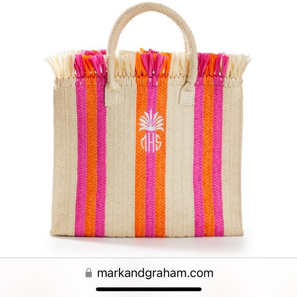 Mark & Graham Fringe Top Tote